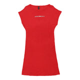 Emporio Armani Midi Midi Dress - Medium Red Cotton