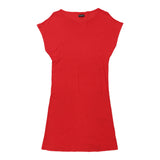 Emporio Armani Midi Midi Dress - Medium Red Cotton