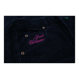 Best Company Cord Trousers - 30W UK 12 Black Cotton