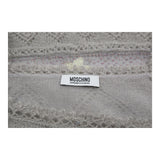 Moschino Sheer Top - Large Grey Nylon