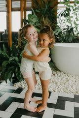 Shorties set of 2 - Pink/Cream