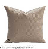 Anypillow Khaki Plain Decorative Cushion Cover – Soft Throw Pillowcase for Sofa & Bed