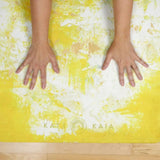 Helios Yellow Artist Yoga Mat