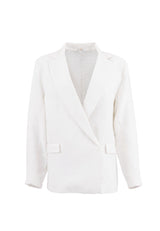 Havana - Oversized Blazer - Porcelain