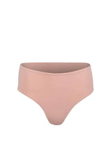 Serena Mid-rise Bikini Bottom Pink Blush