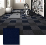 ANYHOUZ 10pcs Blue Vinyl Floor Tiles – Anti‑Slip Self‑Adhesive Waterproof Flooring