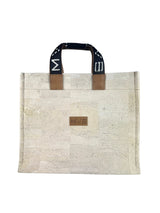 Tote Bag XL white cork
