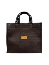 Tote Bag XL dark brown cork