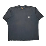 Carhartt T-Shirt - 2XL Grey Cotton