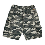 Carhartt Camo Cargo Shorts - 34W 11L Camo Cotton