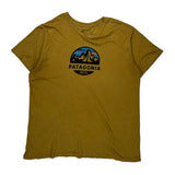 1973 Patagonia Slim Fit T-Shirt - 2XL Yellow Cotton