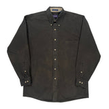Gant Shirt - Medium Black Cotton