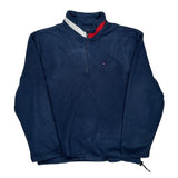 Tommy Hilfiger Fleece - 2XL Navy Polyester