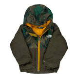 Age 2 The North Face Camo Puffer - 2XS Yellow Polyester