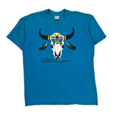 New Mexico Museum Of Natural History Stedman Single Stitch T-Shirt - XL Blue Cotton