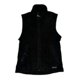 Patagonia Fleece Gilet - XS Black Polyester