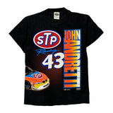 John Andretti Racing Tultex Nascar T-Shirt - Medium Black Cotton