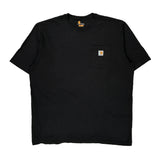 Carhartt Tall T-Shirt - 2XL Black Cotton