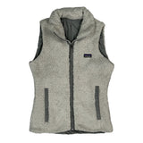 Patagonia Fleece Gilet - XS Grey Polyester