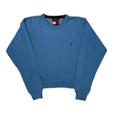 Tommy Hilfiger Jumper - 2XL Blue Cotton