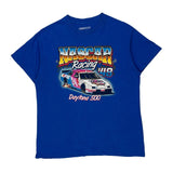 Daytona 500 Nascar T-Shirt - Medium Blue Cotton