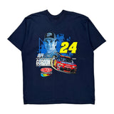 Jeff Gordon Winners Circle Nascar T-Shirt - XL Blue Cotton