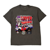 Sam Mayer Jr Graphic T-Shirt - Large Grey Cotton
