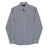 Tommy Hilfiger Striped Shirt - Medium Blue Cotton