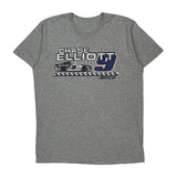 Nascar T-Shirt - Large Grey Cotton