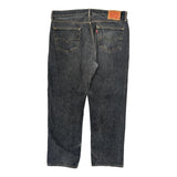 501 Levis Jeans - 37W 32L Grey Cotton