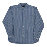 Tommy Hilfiger Striped Shirt - XL Blue Cotton