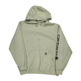 Carhartt Hoodie - XL Cream Cotton