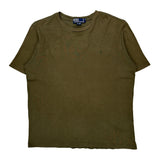 Polo By Ralph Lauren T-Shirt - XL Green Cotton