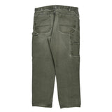 Dickies Carpenter Trousers - 37W 30L Green Cotton