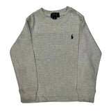 Age 3 Polo By Ralph Lauren Long Sleeve T-Shirt - XS Grey Cotton