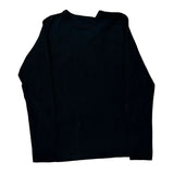 Carhartt Long Sleeve T-Shirt - Large Black Cotton