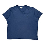 Lacoste T-Shirt - 4XL Blue Cotton