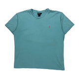 Polo By Ralph Lauren T-Shirt - Large Blue Cotton