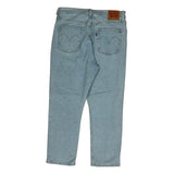 501 Levis Jeans - 32W 26L Light Wash Cotton