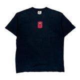 Made In USA Nike Graphic T-Shirt - Large Black Cotton