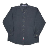 Holiday Tartans Tommy Hilfiger Checked Shirt - Large Green Cotton