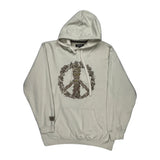 Ecko Unltd Hip Hop Hoodie - Large Cream Cotton
