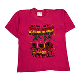 Bahamas Sun N Sand Single Stitch T-Shirt - Large Pink Cotton