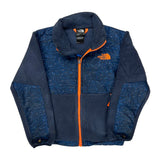 Age 7-8 The North Face Fleece Jacket - Small Orange Polyester