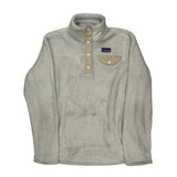 Age 12 Patagonia Fleece - Large Cream Polyester