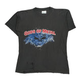Gods Of Metal Y2K Turbo Gadget Single Stitch T-Shirt - Large Black Cotton