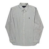 Ralph Lauren Slim Fit Shirt - 2XL Blue Cotton