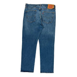 501 Levis Jeans - 34W 30L Blue Denim