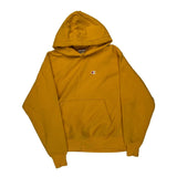 Reverse Weave Champion Hoodie - Medium Yellow Cotton