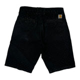 Carhartt Polka Dot Shorts - 30W 10L Black Cotton